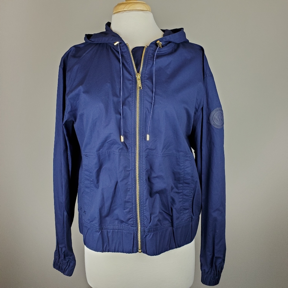 NWT MK Navy Lightweight Jacket
